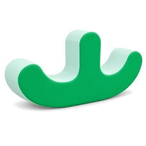 Green & Mint double-Seat Soft Play Rocker