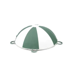 Green & White soft Play Balance Dome