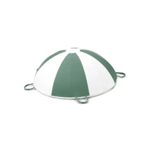 Green & White soft Play Balance Dome – view 2