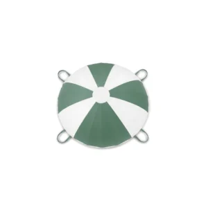 Green & White soft Play Balance Dome – view 4