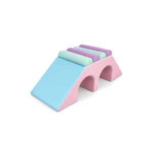 Pink & Blue double Tunnel Soft Play Climber – view 4