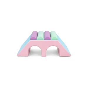 Pink & Blue double Tunnel Soft Play Climber – view 6