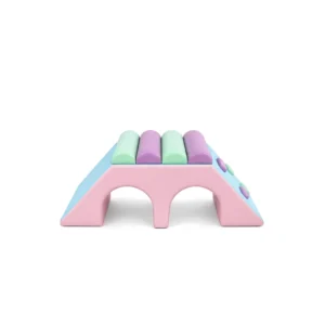 Pink & Blue double Tunnel Soft Play Climber – view 3