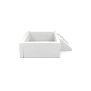 White square Soft Play Ball Pit with Roller Steps – view 4