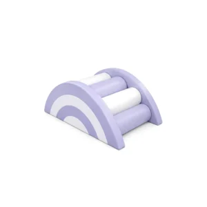 Lavender & White rainbow Roller Soft Play Bridge – view 4