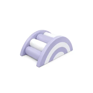 Lavender & White rainbow Roller Soft Play Bridge – view 5