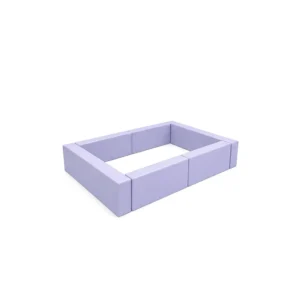 Lavender low Square Soft Play Ball Pit