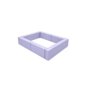Lavender low Square Soft Play Ball Pit – view 5