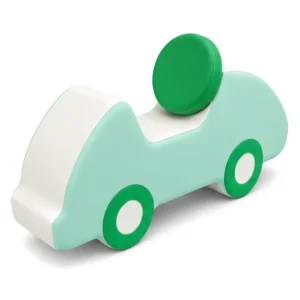 Mint & Green two-Tone Soft Play Foam Car