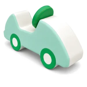 Mint & Green two-Tone Soft Play Foam Car – view 5