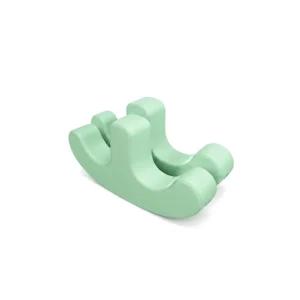 Mint Green double-Seat Soft Play Rocker with Grip Handles
