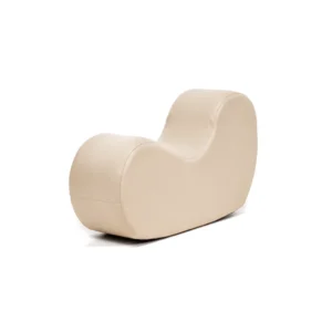Cream lion Soft Play Rocker – view 5
