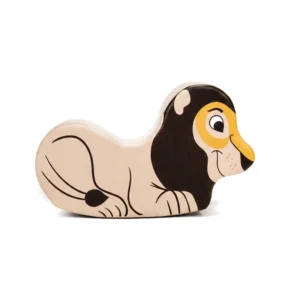 Cream lion Soft Play Rocker – view 6