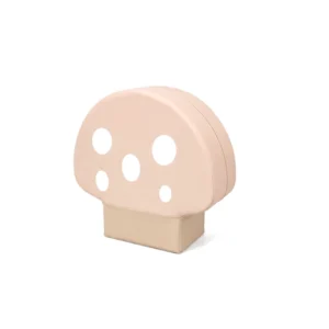 Peach & Green mushroom Soft Play Seat – view 2