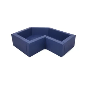 Space Theme Playground 4 Corner Soft Play Ball Pit — Navy