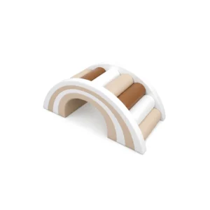 Neutral rainbow Roller Soft Play Bridge – view 2