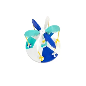 Blue & Aqua palm Tree Soft Play Carousel – view 5