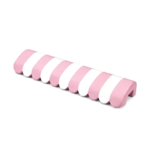 Candy Theme Playground 10 Scalloped Awning Soft Play Tunnel — Pink Stripe & Pastel Stripe