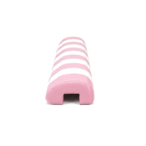 Pink Stripe & Pastel Stripe scalloped Awning Soft Play Tunnel – view 5