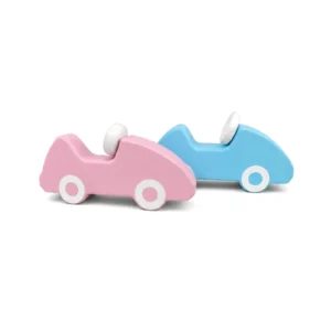 Pastel Pink & Blue soft Play Foam Car – view 2