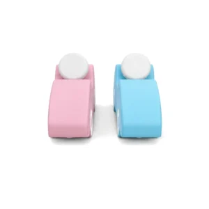 Pastel Pink & Blue soft Play Foam Car – view 3