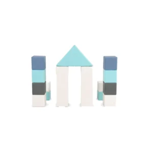 Blue & Grey castle Soft Play Block Set – view 5