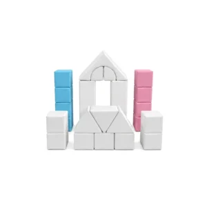 Pastel castle Soft Play Block Set – view 4