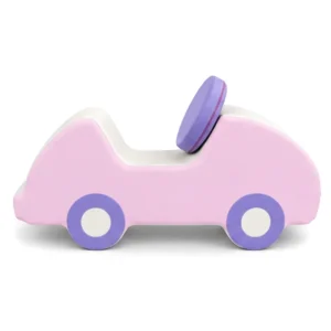 Pink & Lilac two-Tone Soft Play Foam Car – view 2