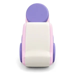 Pink & Lilac two-Tone Soft Play Foam Car – view 4
