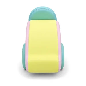 Pink, Yellow & Mint two-Tone Soft Play Foam Car – view 6