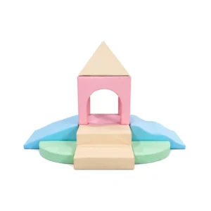 Pink & Mint castle Tower Soft Play Climber