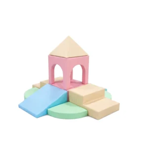 Pink & Mint castle Tower Soft Play Climber – view 3
