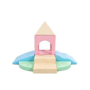 Pink & Mint castle Tower Soft Play Climber – view 4