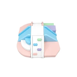 Pastel 4-Way Soft Play Climber – view 5
