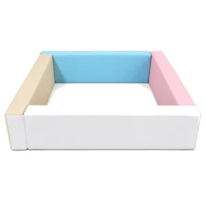 Pastel large Square Soft Play Ball Pit – view 3