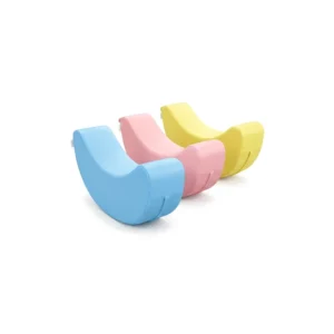 Pastel crescent Soft Play Rocker – view 3