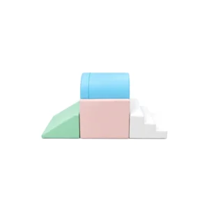 Pastel tunnel Soft Play Climber – view 5