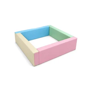 Pastel square Soft Play Ball Pit – view 2