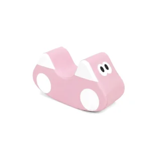 Pink cartoon Car Soft Play Rocker
