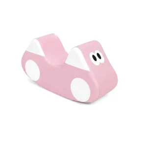 Pink cartoon Car Soft Play Rocker – view 6