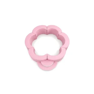 Pink & White flower Soft Play Ball Pit with Step – view 6