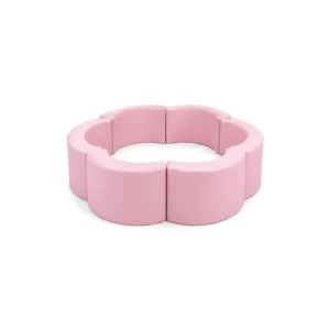 Pink flower Soft Play Ball Pit with Steps – view 5