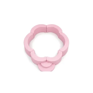 Pink flower Soft Play Ball Pit with Steps – view 6