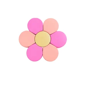 Hot Pink & Peach flower Soft Play Seating – view 6