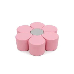 Pink flower Soft Play Seating – view 4