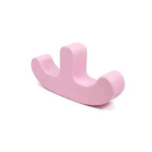 Dusty Pink double-Seat Soft Play Rocker – view 3