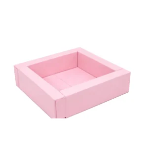 Pink low Square Soft Play Ball Pit