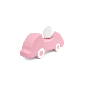 Pink & White soft Play Foam Car – view 2