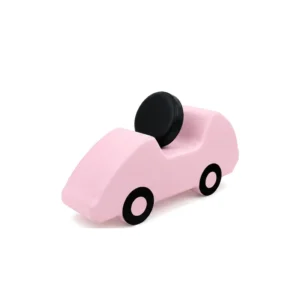 Pink & Black soft Play Foam Car – view 2