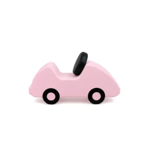 Pink & Black soft Play Foam Car – view 3